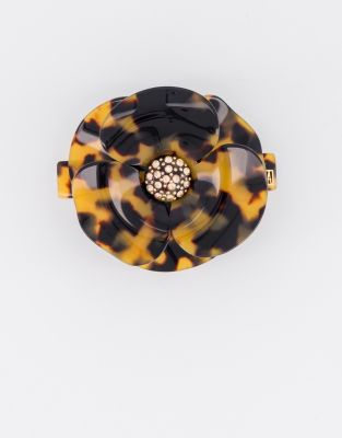 Camelia Acetate Barrette