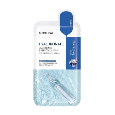 MEDIHEAL Увлажняющая и охлаждающая тканевая маска для лица Watermide Essential Mask 