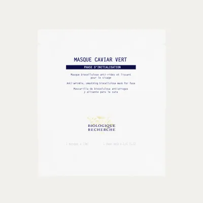 Masque Caviar Vert 1 x 12ml / Биоцеллюлозная маска против морщин для лица 1 x 12ml