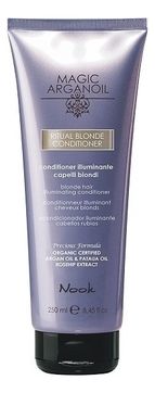 NOOK Кондиционер для блондированных волос Magic Arganoil Ritual Blonde Conditioner 