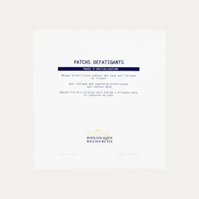 Patchs Défatigants 1 x6  ml/  Разглаживающая биоцеллюлозная маска против отеков для области вокруг глаз 1 x6  ml