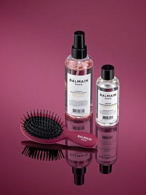 Balmain Hair Couture Набор Лимитированный Limited Edition Muse D'Amour Set (Термозащитный спрей, Аргановый эликсир, мини-спа-щетка)
