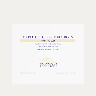 Cocktail d’Actifs Régénérants 10х5 ml/ Мультиактивная сыворотка для лица 10х5 ml